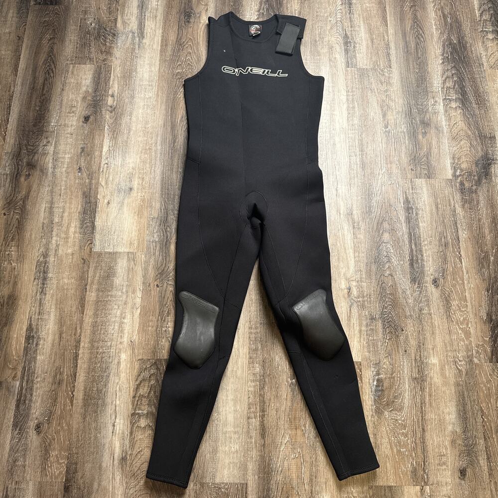 Vintage 90s O'Neill Swimsuit Men's XL Black‎ Neoprene Sleeveless Surf 5527
